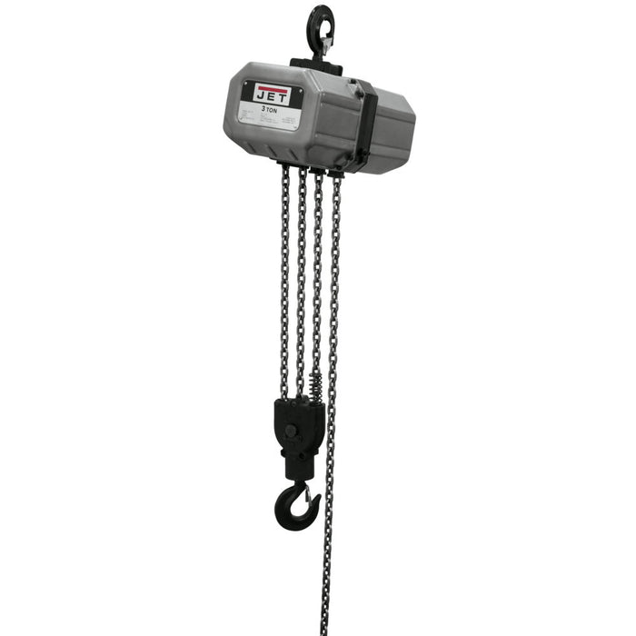 Jet 311500 3SS-1C-15, 3-Ton Electric Chain Hoist 1-Phase 15' Lift - My Tool Store