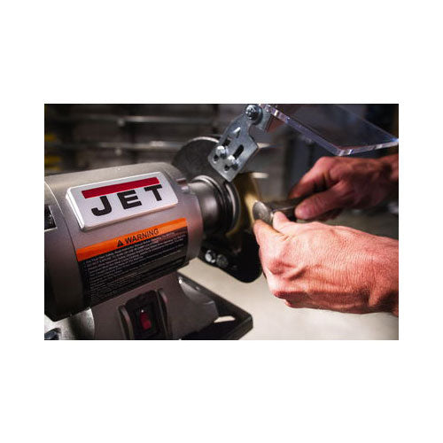 Jet JT9-577126 JBG-6W Shop Grinder with Grinding Wheel and Wire Wheel - My Tool Store