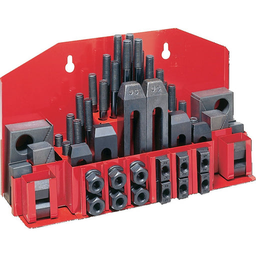 Jet JT9-660038 CK-38, 52-Piece Clamping Kit with Tray for 1/2" T-Slot - My Tool Store