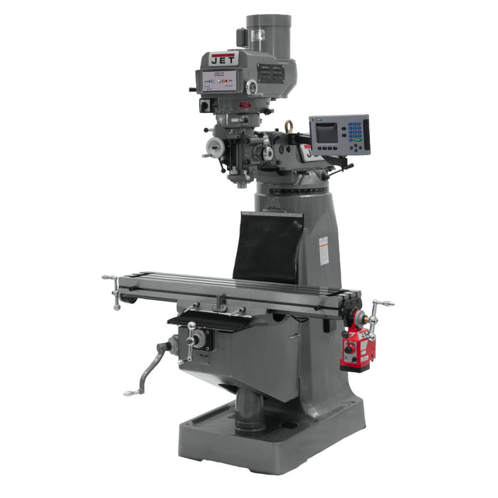 Jet 690107 JTM-4VS Mill With ACU-RITE 200S DRO With X-Axis Powerfeed - My Tool Store