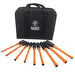 Klein 33524 Insulated Nut Driver Kit, 9-Piece - My Tool Store