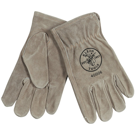 Klein Tools 40006 Cowhide Driver's Gloves, Large - My Tool Store