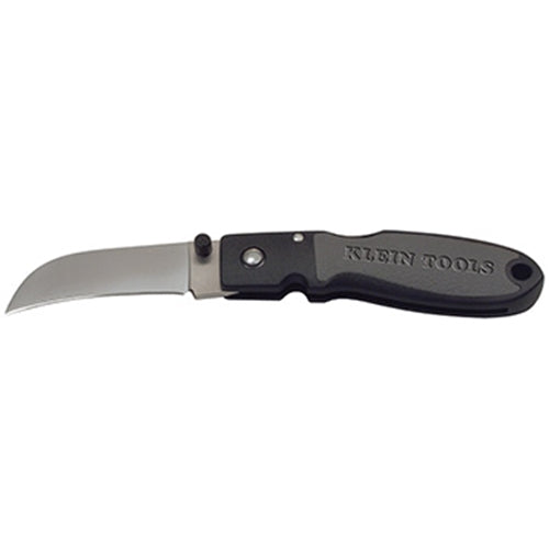 Klein 44004 Pocket Knife, Lockback, Nylon Hndl w/ Rubber Insrt, 2-3/8" SS Sheepft - My Tool Store
