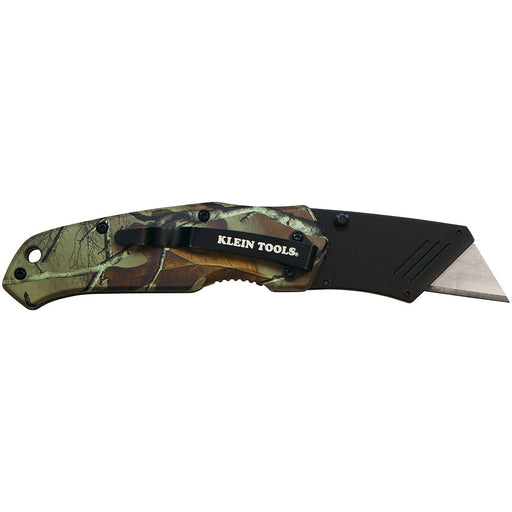 Klein 44135 Folding Utility Knife Camo Assisted-Open - My Tool Store