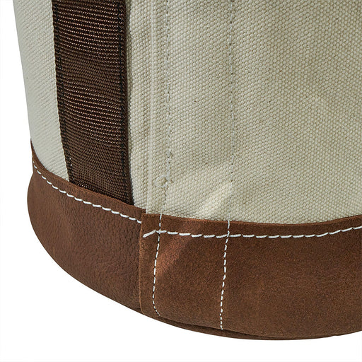 Klein 5104 Canvas bucket, leather bottom - My Tool Store
