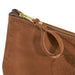 Klein 5139L Zipper Bag, Leather, Brown, 12-1/2" X 7-1/2" - My Tool Store