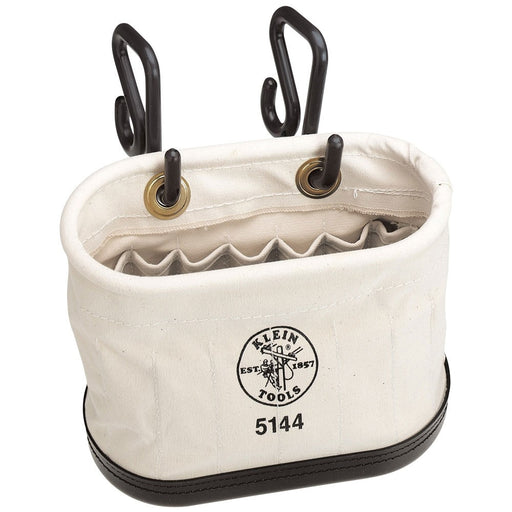 Klein 5144 Aerial Oval Bucket 15 Pockets with Hooks - My Tool Store