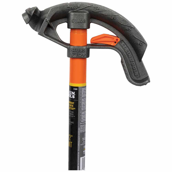 Klein 51604 Iron Conduit Bender 3/4" EMT with Angle Setter - My Tool Store
