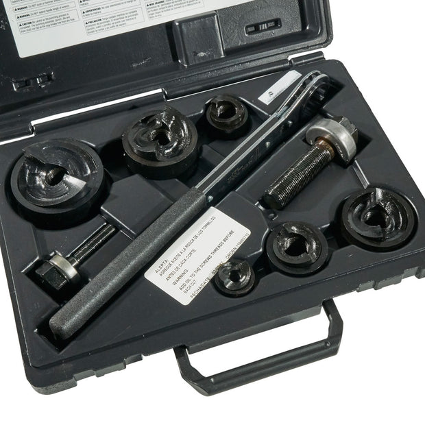 Klein 53732SEN Knockout Punch Set with Wrench