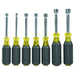 Klein 631M 7-pc. Magnetic Tip Nut Driver Set- 3" Hollow Shanks - My Tool Store