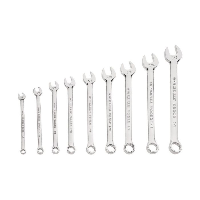 Klein 68402 9-Piece Combination Wrench Set - My Tool Store