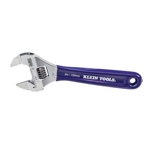 Klein D86934 Slim-Jaw Adjustable Wrench, 6" - My Tool Store