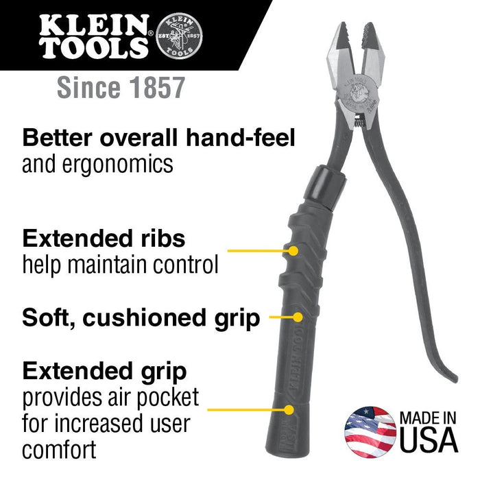 Klein M200ST Comfort Grip Kit for Slim-Head Ironworker's Pliers, 2-Pack