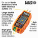 Klein RT250 GFCI Receptacle Tester with LCD - My Tool Store