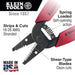 Klein 11046 Wire Stripper/Cutter 16-26 AWG Stranded - My Tool Store
