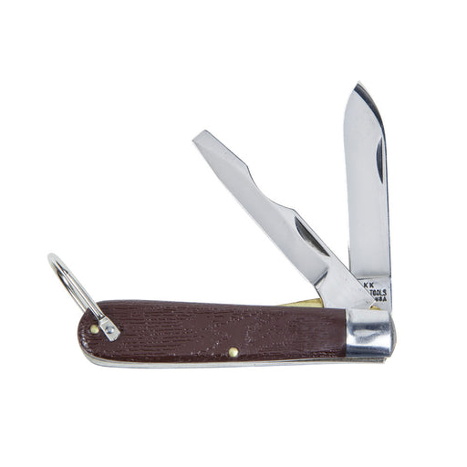 Klein Tools 1550-2 2 Blade Pocket Knife, Steel, 2-1/2" - My Tool Store