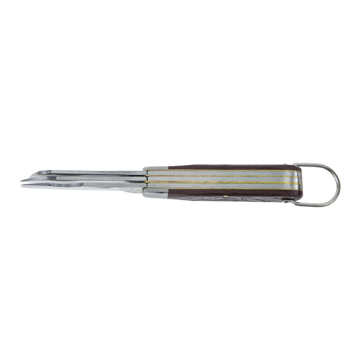 Klein 1550-6 3-Blade Pocket Knife Carbon Steel Sheepfoot, Spearpoint, and Screwdriver-Tip B