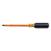 Klein Tools 602-7-INS Insulated Screwdriver, 5/16" Cabinet, 7" - My Tool Store