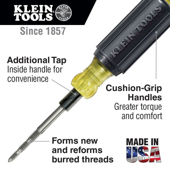 Klein 626 Cushion-Grip 6-in-1 Tapping Tool