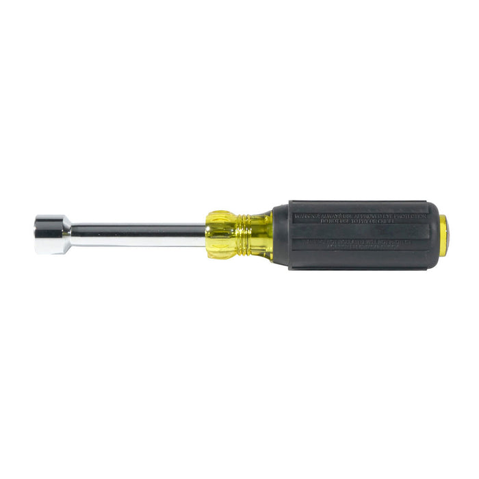 Klein Tools 630-1/2 1/2" Nut Driver, 3" Shaft, Cushion-Grip - My Tool Store
