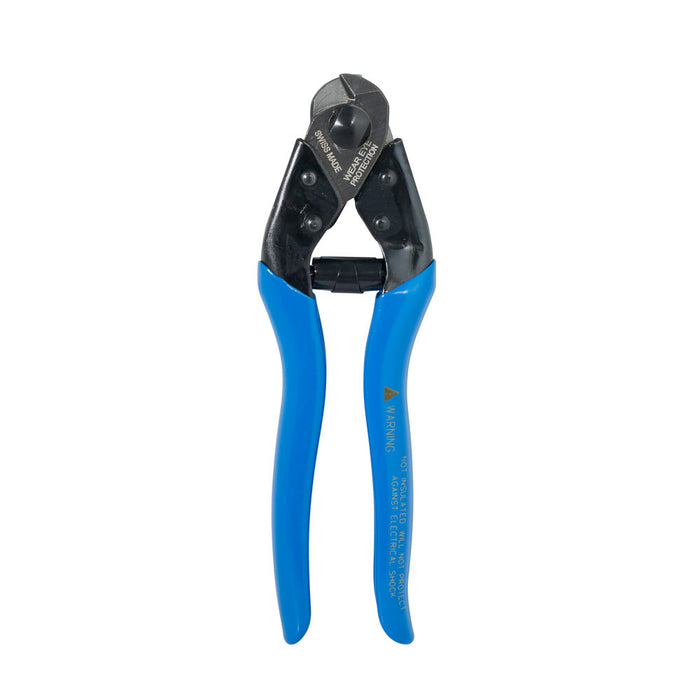 Klein Tools 63016 Heavy-Duty Cable Shears, Blue, 7 1/2"es