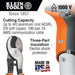 Klein Tools 63050-EINS Electricians Cable Cutter Insulated - My Tool Store