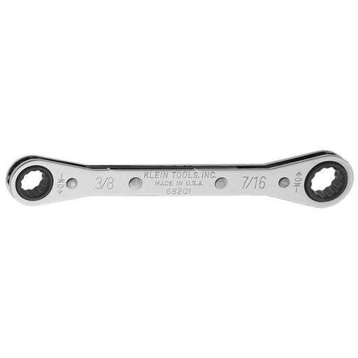 Klein Tools 68201 Ratcheting Box Wrench 3/8 x 7/16" - My Tool Store
