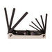 Klein 70591 Folding Hex Key Set, Nine-Key, Inch Sizes - My Tool Store