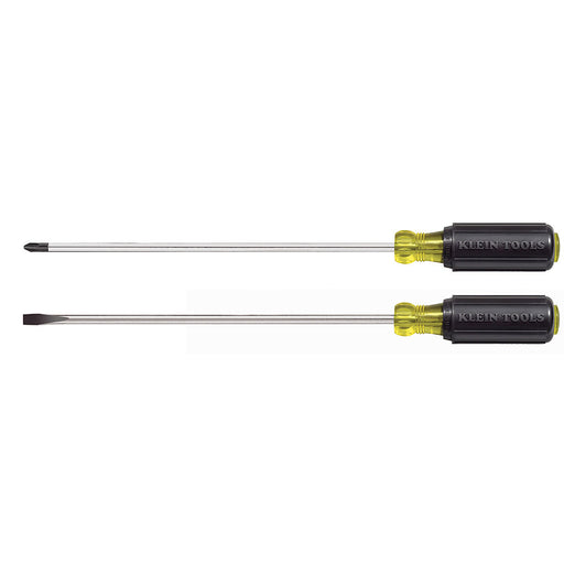Klein 85072 Screwdriver Set, Long Blade Slotted and Phillips, 2-Piece - My Tool Store