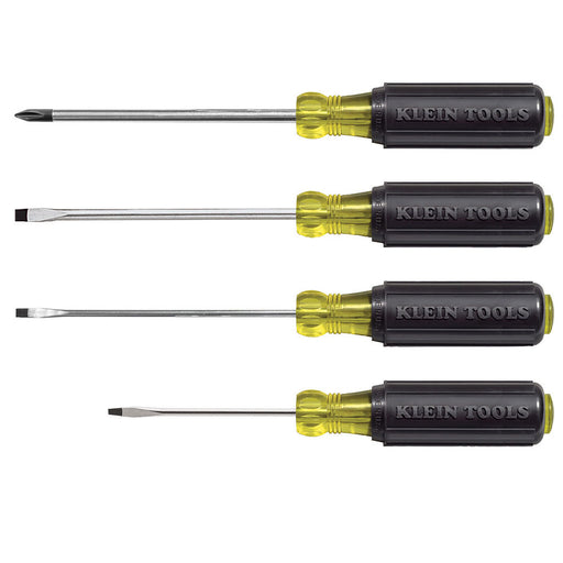 Klein 85484 Screwdriver Set, Mini Slotted and Phillips, 4-Piece - My Tool Store