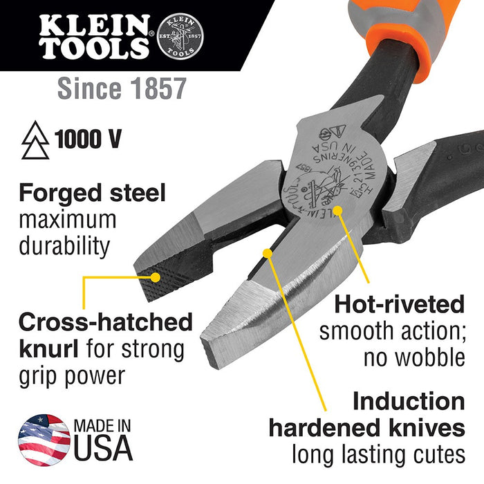 Klein 9421R 1000V Insulated Tool Set, 7-Piece