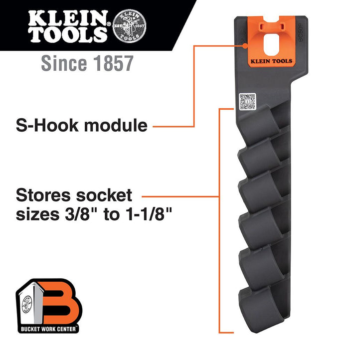 Klein BC509S Socket Storage Module, S-Hook