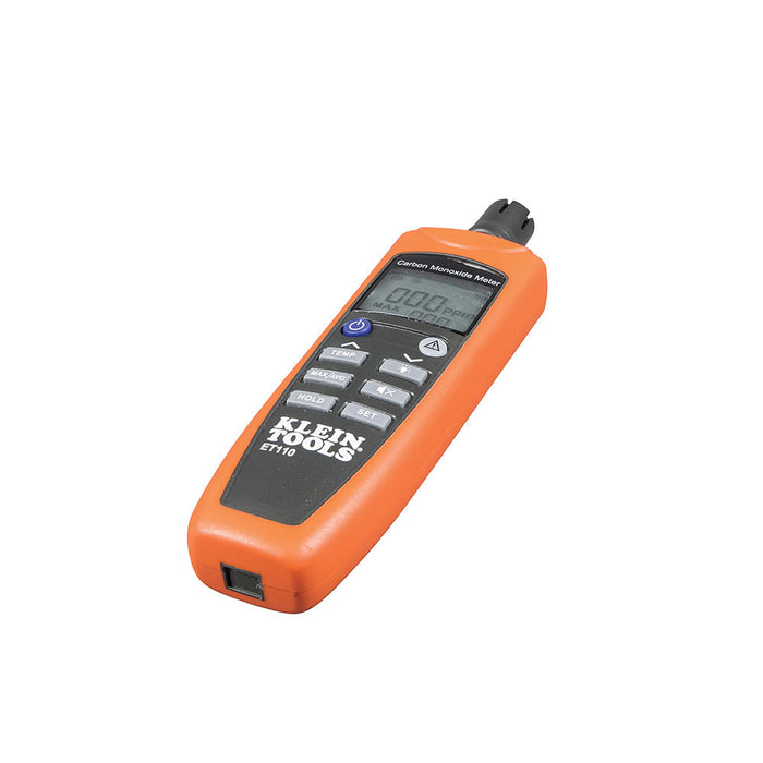 Klein ET110 Carbon Monoxide Detector with Carry Pouch and Batteries