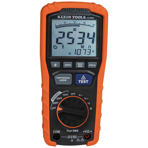Klein ET600 Insulation Resistance Tester - My Tool Store
