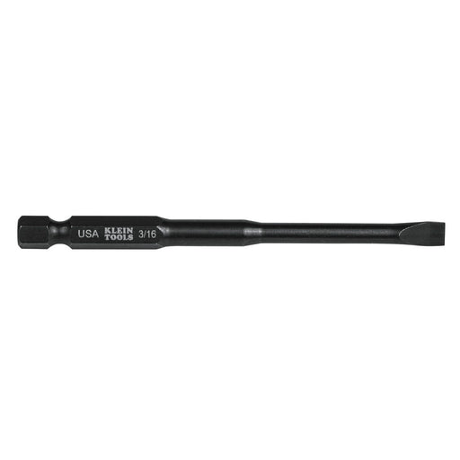 Klein Tools SL316355 3/16" Slotted Drivers, 3-1/2" Bit, 5-Pack - My Tool Store