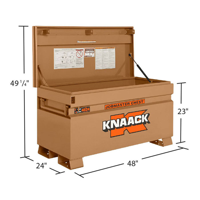 Knaack 4824 Jobsite Storage Box 48" x 24" x 23" JobMaster Chest