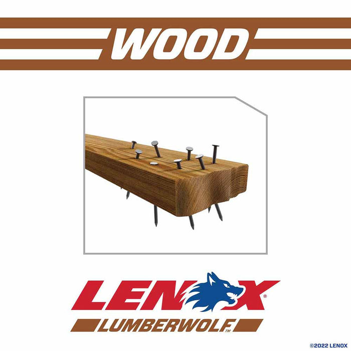 Lenox 20572656R 6" 6 TPI LUMBERWOLF Reciprocating Saw Blade 5PK - My Tool Store