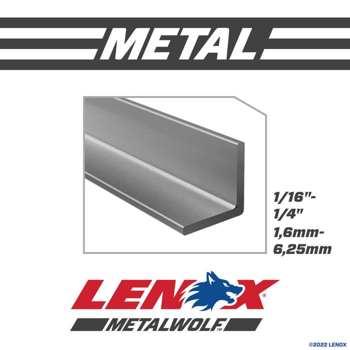 Lenox 21510118R METALWOLF 12 in. 18 TPI WAVE EDGE Reciprocating Saw Blade (5 PK)