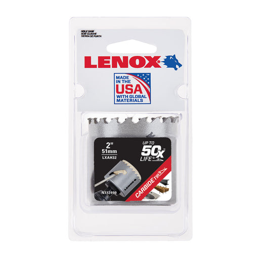 Lenox LXAH32 2" CARBIDE TIP Hole Saw LX 2 51MM CTHS - My Tool Store