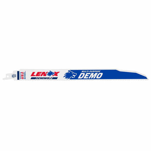 Lenox LXARB1250R 12" 10 TPI DEMOWOLF Reciprocating Saw Blade 25PK - My Tool Store