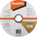 Makita B-12669 7" x 1/16" x 7/8" INOX Thin Cut-Off Wheel, 60 Grit - My Tool Store