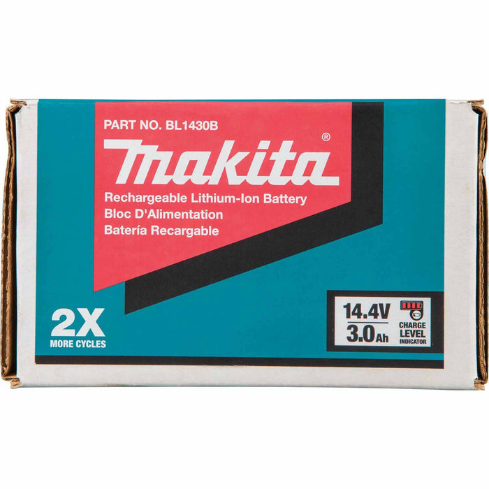 Makita BL1430B 14.4V LXT 3.0Ah Li-Ion Battery with LED