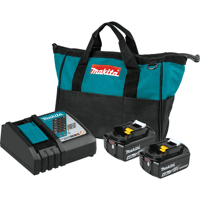 Makita BL1840BDC2 18V LXT Battery and Rapid Optimum Charger Starter Pack - My Tool Store