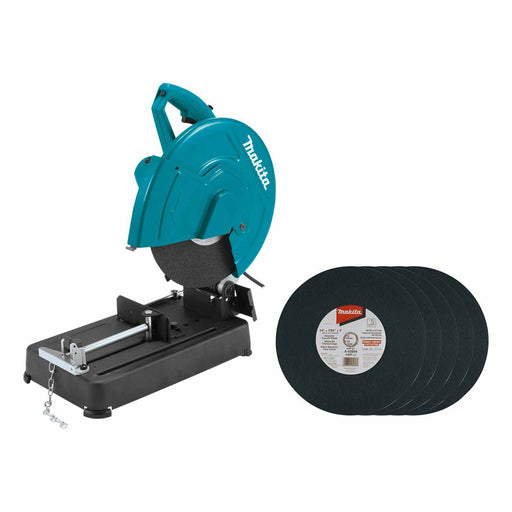 Makita LW1401X 14" Cut-Off Saw with 5 Cut-Off Wheels - My Tool Store
