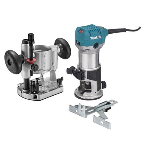 Makita RT0701CX7 1-1/4 HP Compact Router Kit with Plunge Base - My Tool Store
