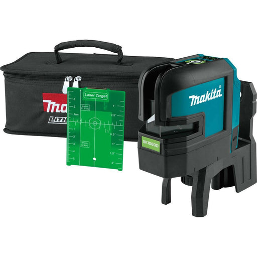 Makita SK106GDZ 12V Max CXT Self-Leveling Cross-Line/4-Point Green Laser - My Tool Store