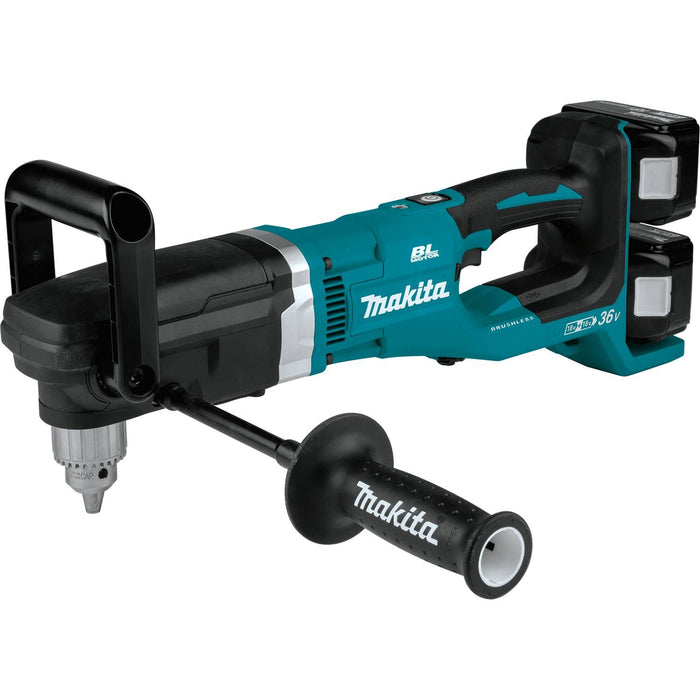 Makita XAD03PT 18V X2 LXT Lithium‑Ion Brushless Cordless 1/2" Right Angle Drill Kit - My Tool Store