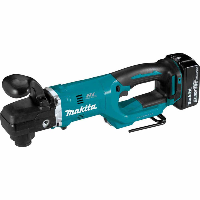 Makita XAD06T 18V LXT Lithium-Ion Brushless Cordless 7/16" Hex Right Angle Drill Kit (5.0Ah) - My Tool Store