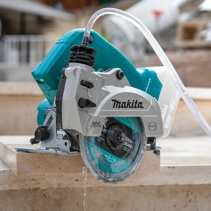 Makita XCC01Z 18V LXT 5" Wet/Dry Masonry Saw, AWS Capable, Tool Only - My Tool Store