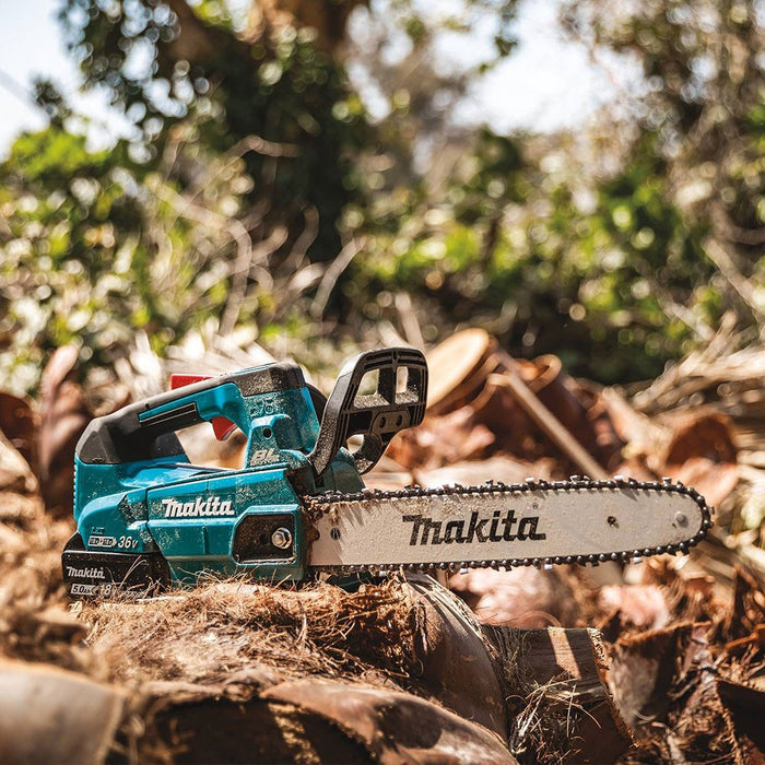 Makita XCU08PT 18V X2 (36V) LXT Brushless 14" Top Handle Chain Saw Kit